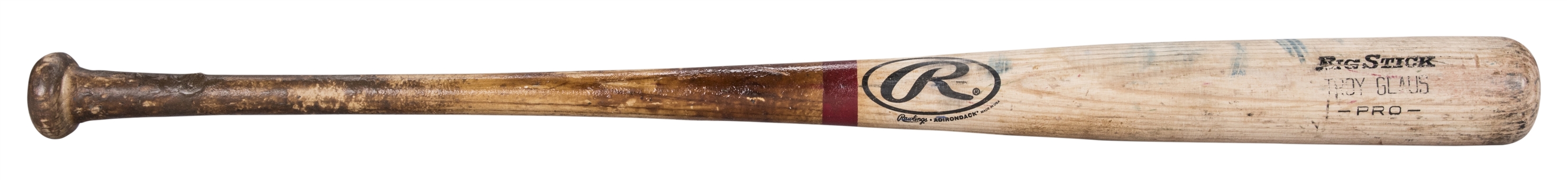 2008 Troy Glaus Game Used Adirondack Rawlings 433A Model Bat (PSA/DNA GU 10)